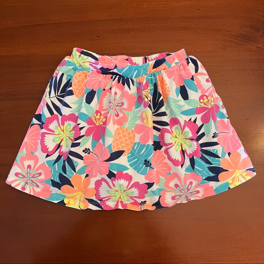Carters Tropical Skirt, Size 4/5